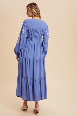 "Low Key Beauty" (blue) dress