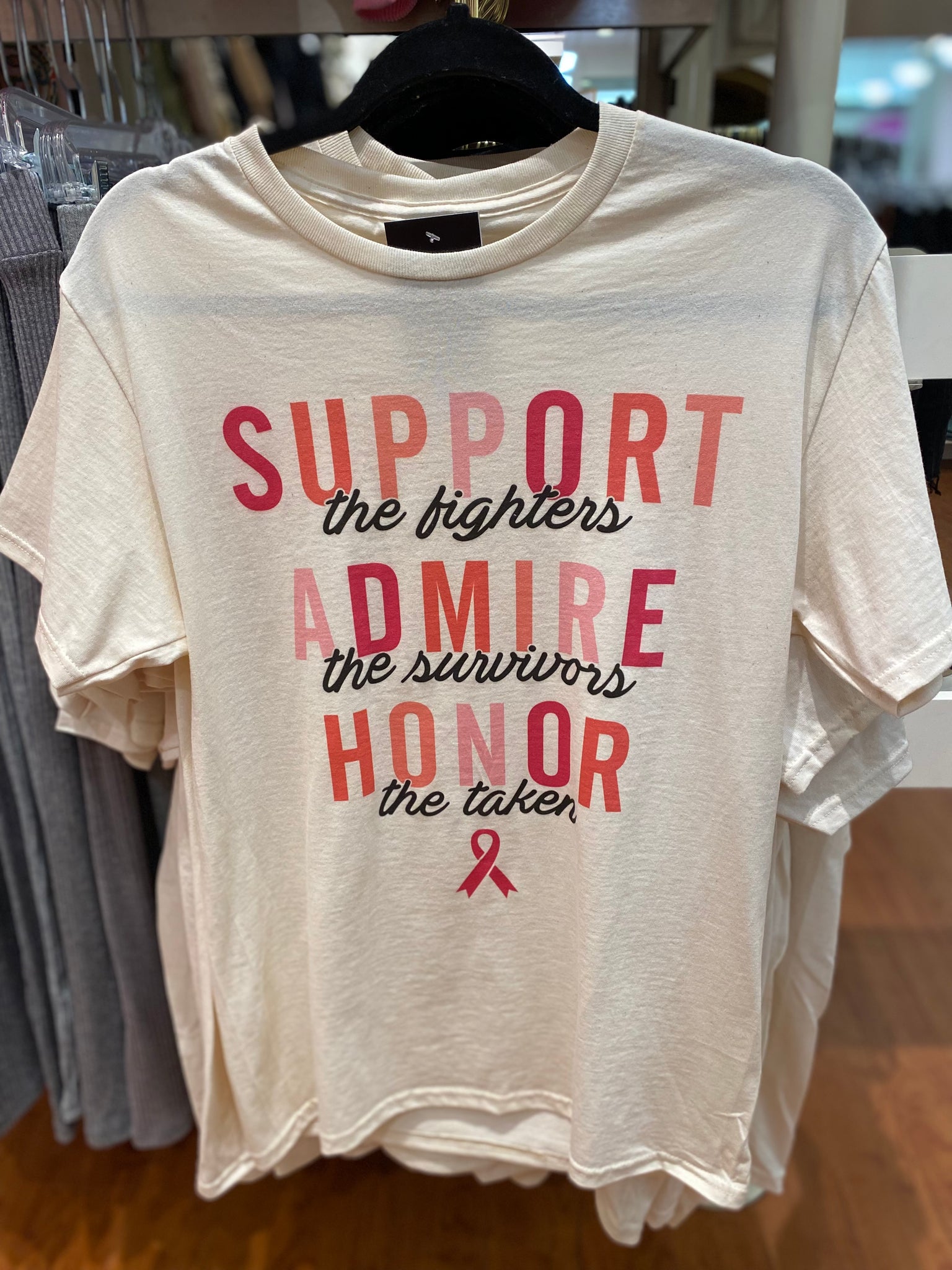 "Support, Admire, Honor" T-shirt