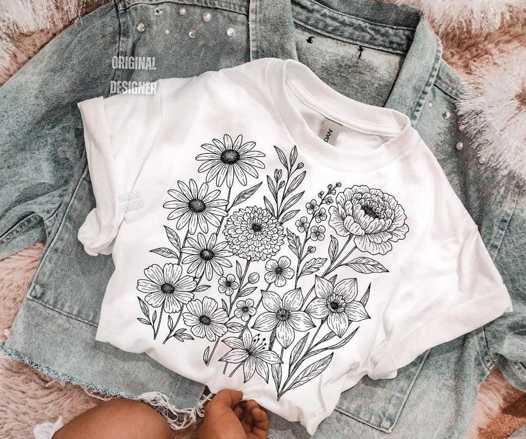 Wildflowers Short Sleeve Shirt