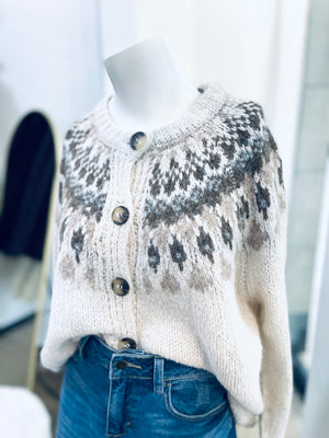 “Fireside Affair” sweater