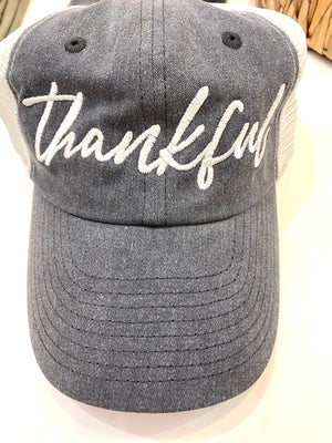 "Thankful" hat