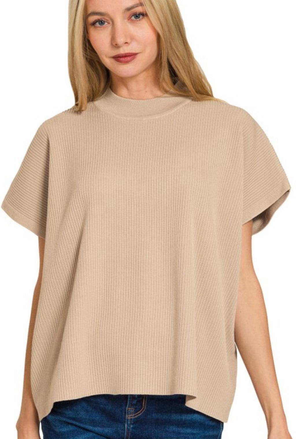 “Simply Me” (Lt Mocha) top