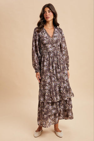 "Chocolate Blossom" dress