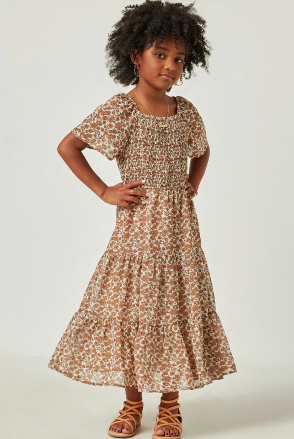 "Little Miss Neutral" girl's dress