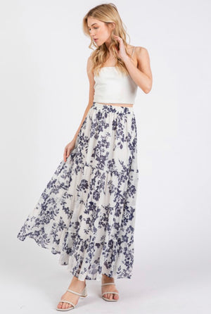 “Floral Whispers” skirt