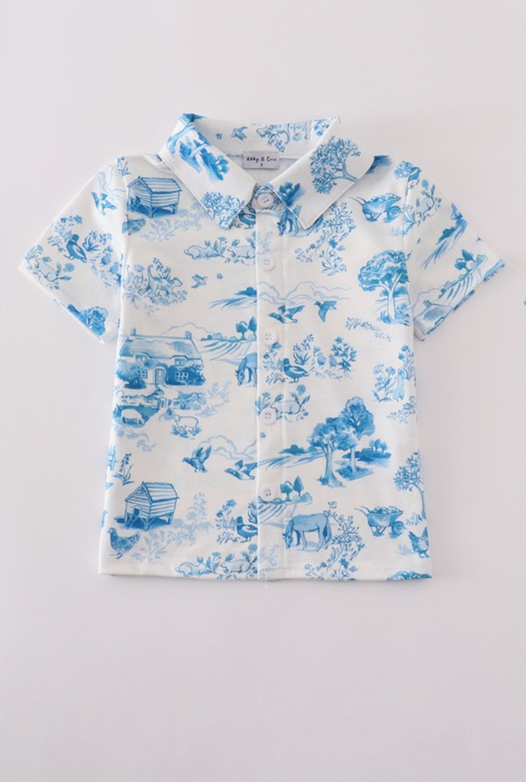 "Boys In Blue" top