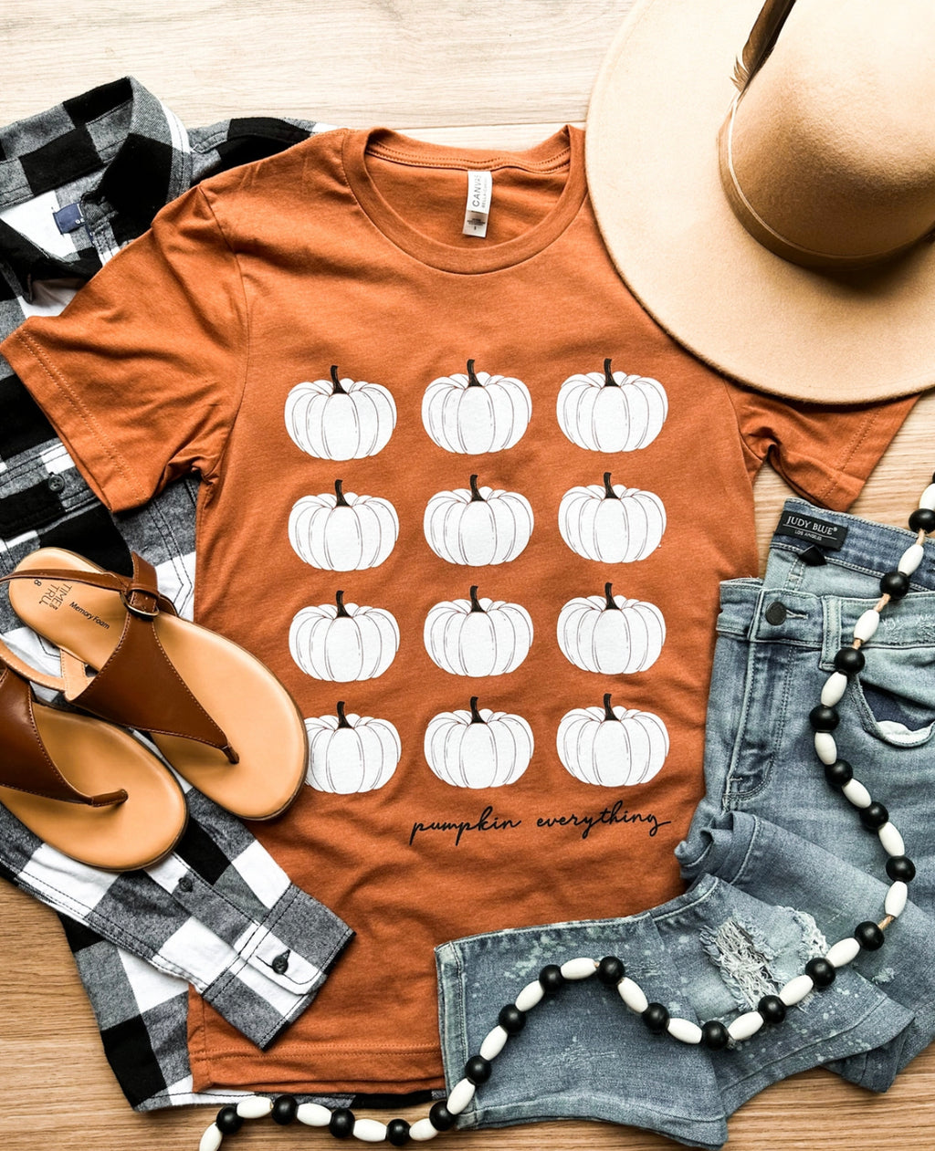 "Pumpkin Everything" reg & plus t-shirt