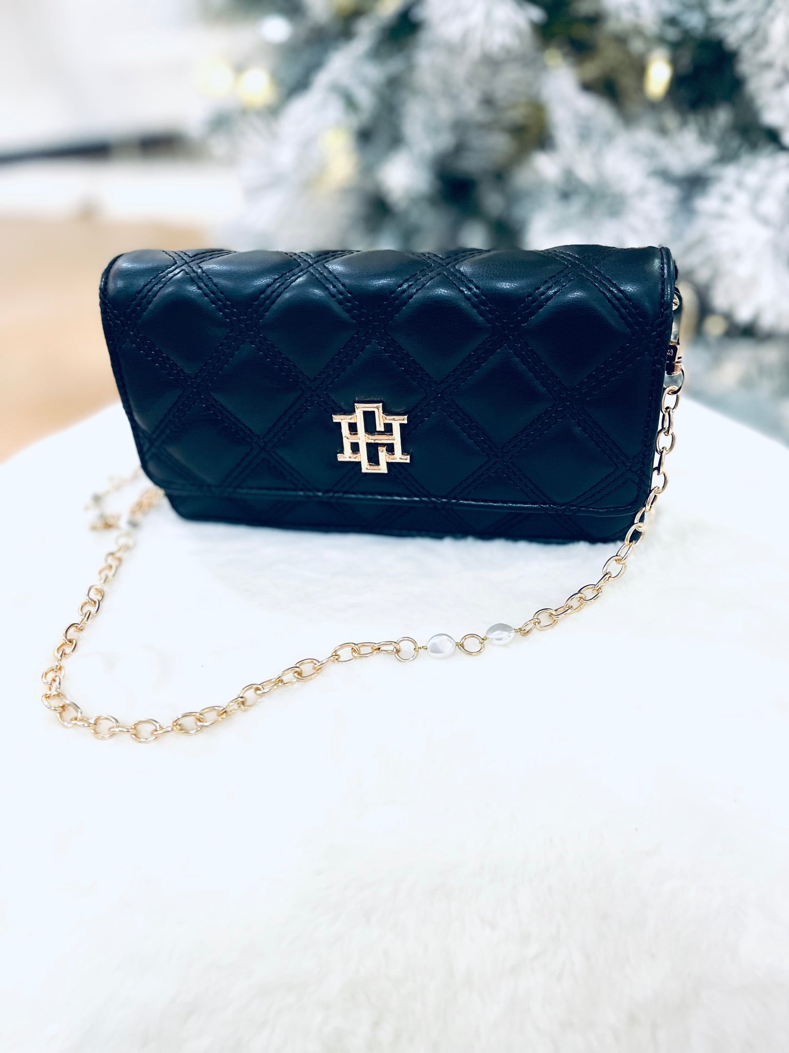 "Brynleigh " (black) Caroline Hill Clutch Crossbody