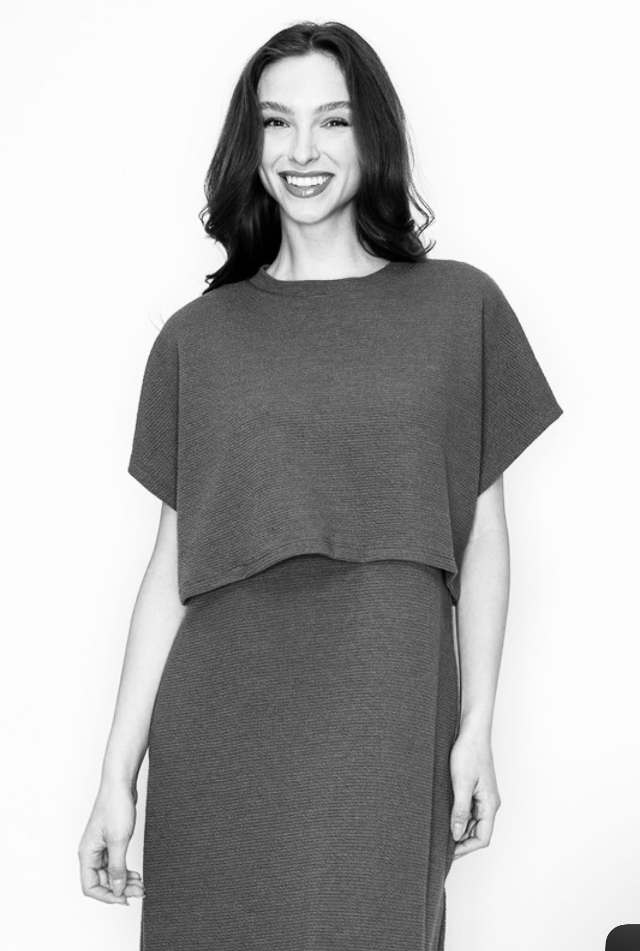 “Errand Edit” (black) dress