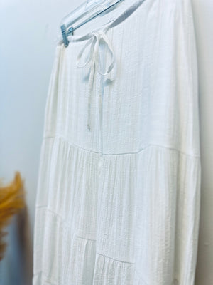 "Quiet Grove" (white) skirt
