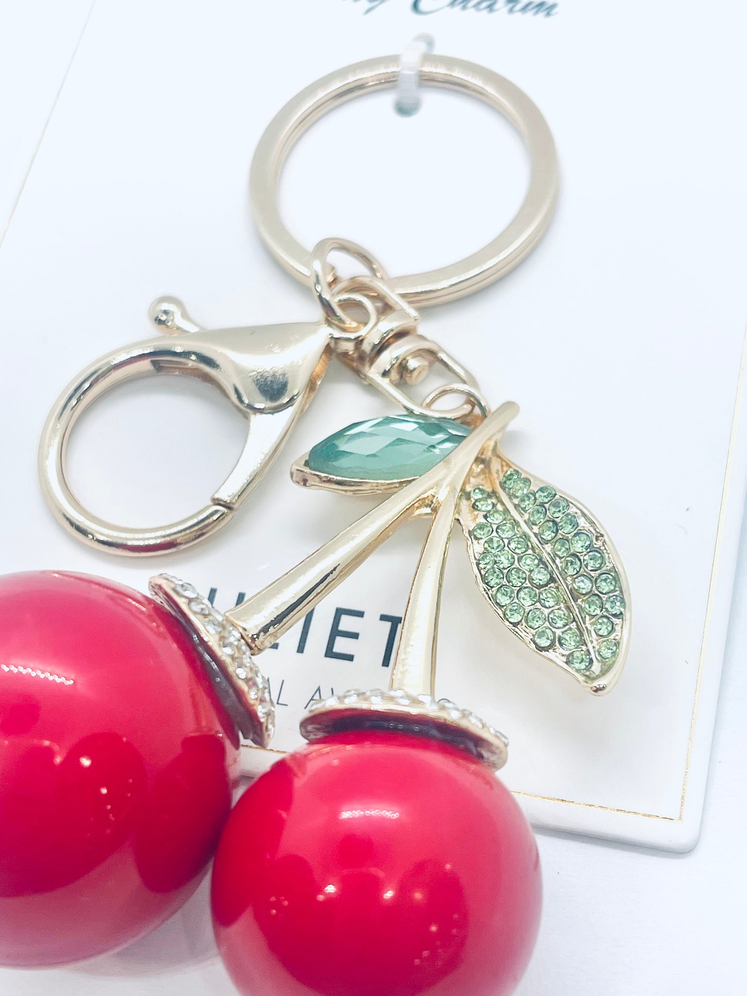Cherry Bag Charm