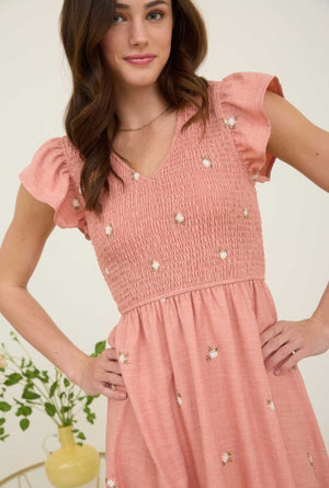 “Sweet Chaos” (light sienna)  dress