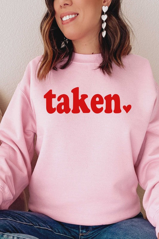 "Taken" (Pink) Sweatshirt