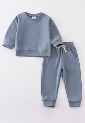 "Keeping Kids Comfy" (blue)top or pants