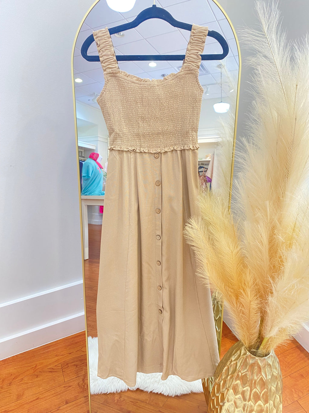 "Sand Between My Toes" jumper/dress (Tan)