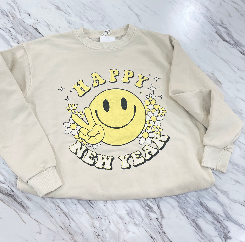 "Smiles For The New Year" Sweatshirt