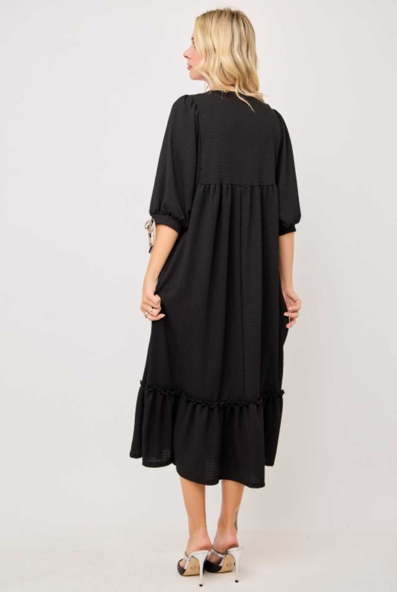 “Chase The Feeling” (black) plus dress