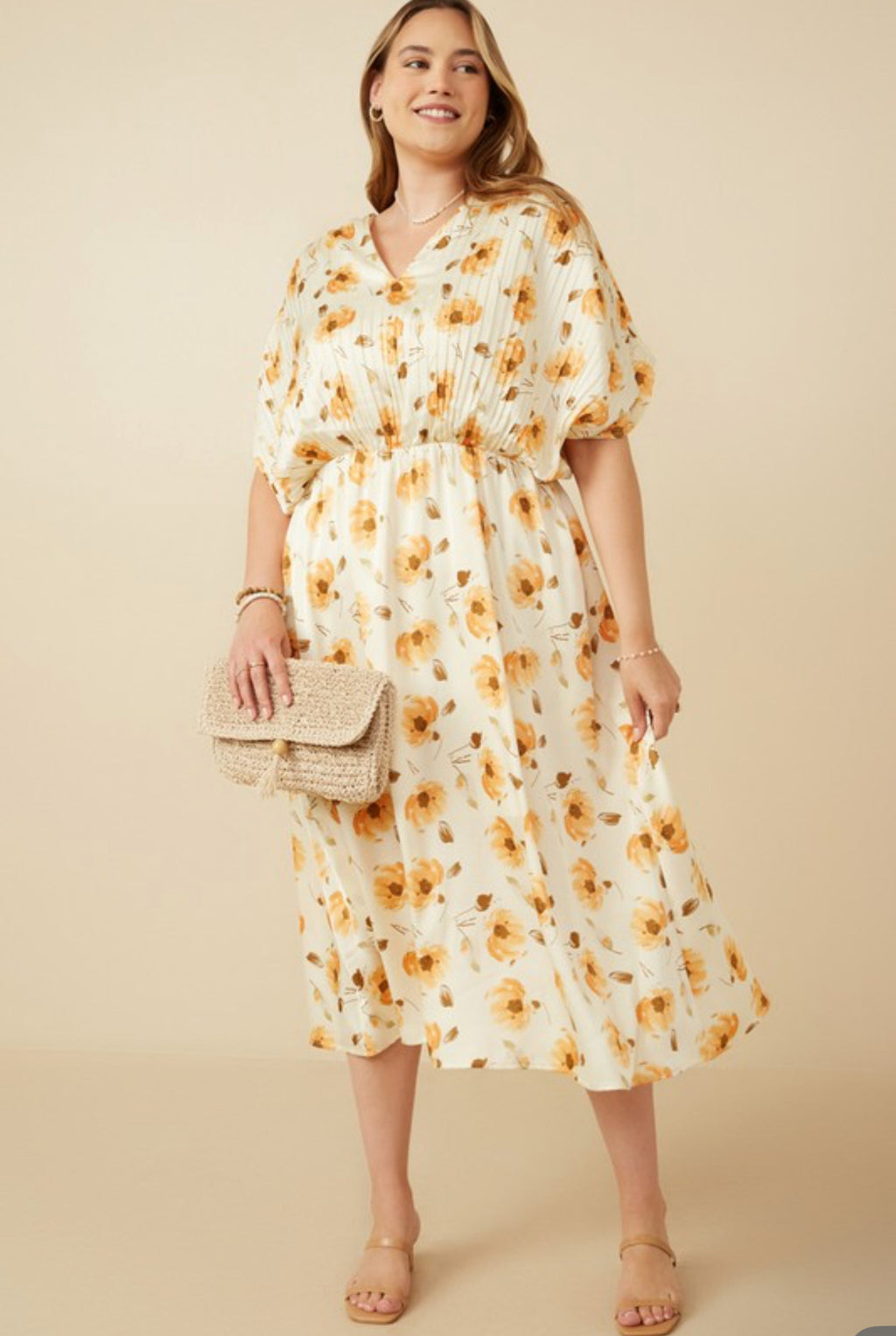 "When Fall Breezes Blow" plus dress