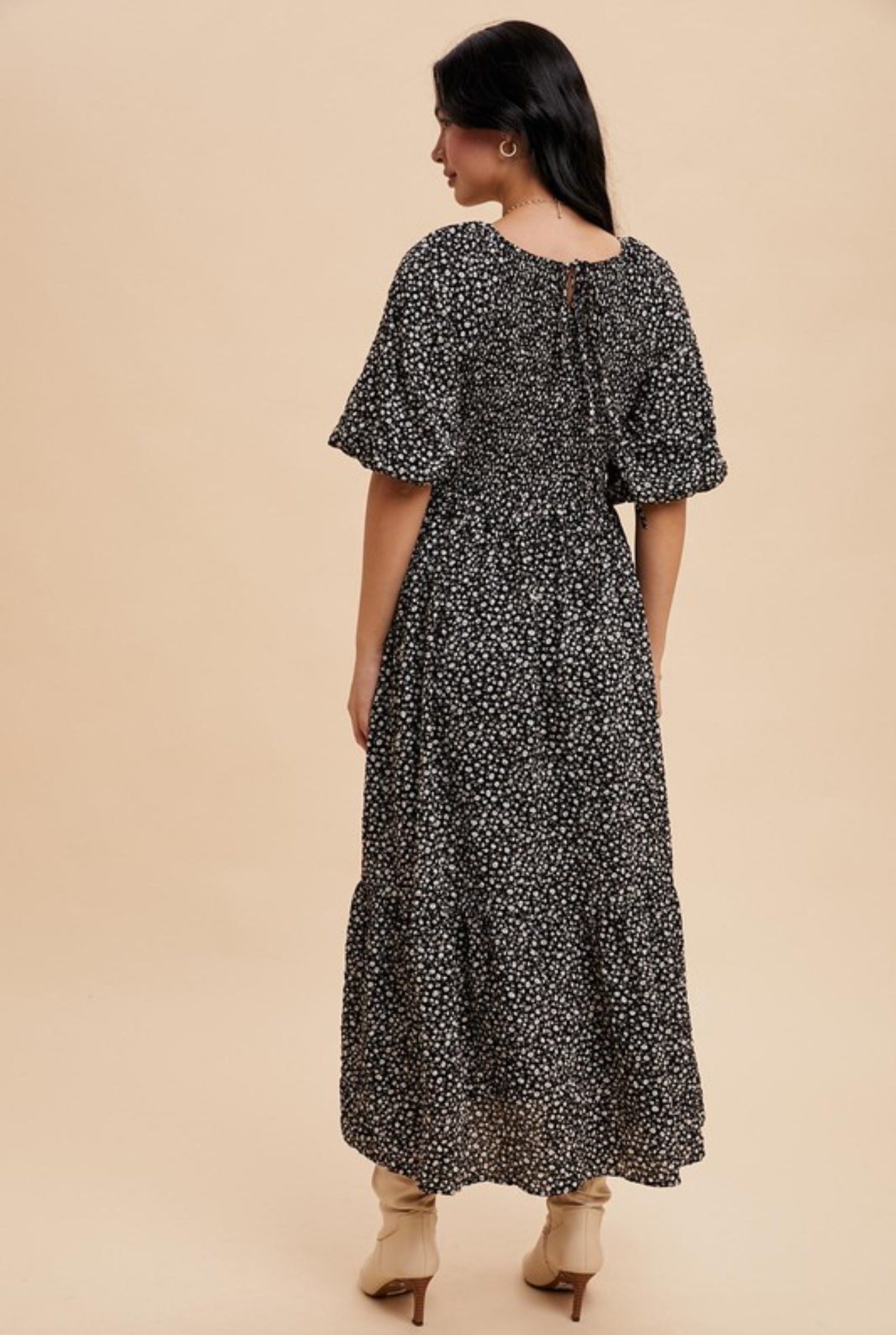 "Midnight Bloom" dress