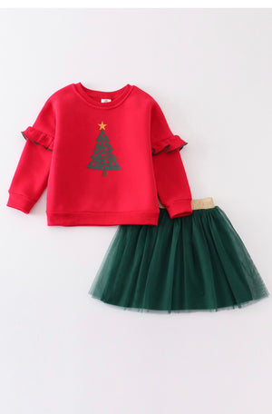 “Waiting On Christmas” skirt or shirt (sold separately)