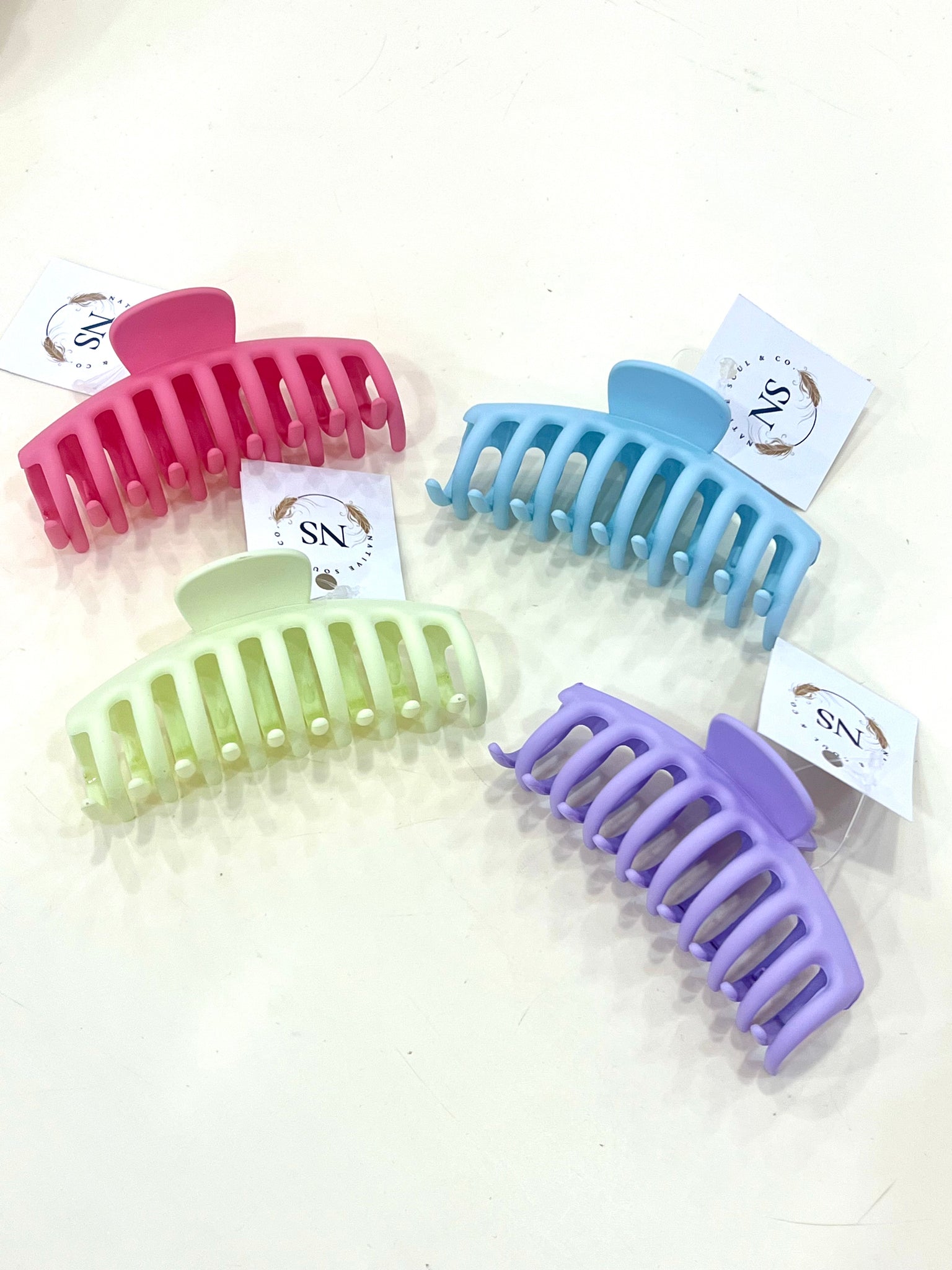 "Pastel Dreams" claw clips