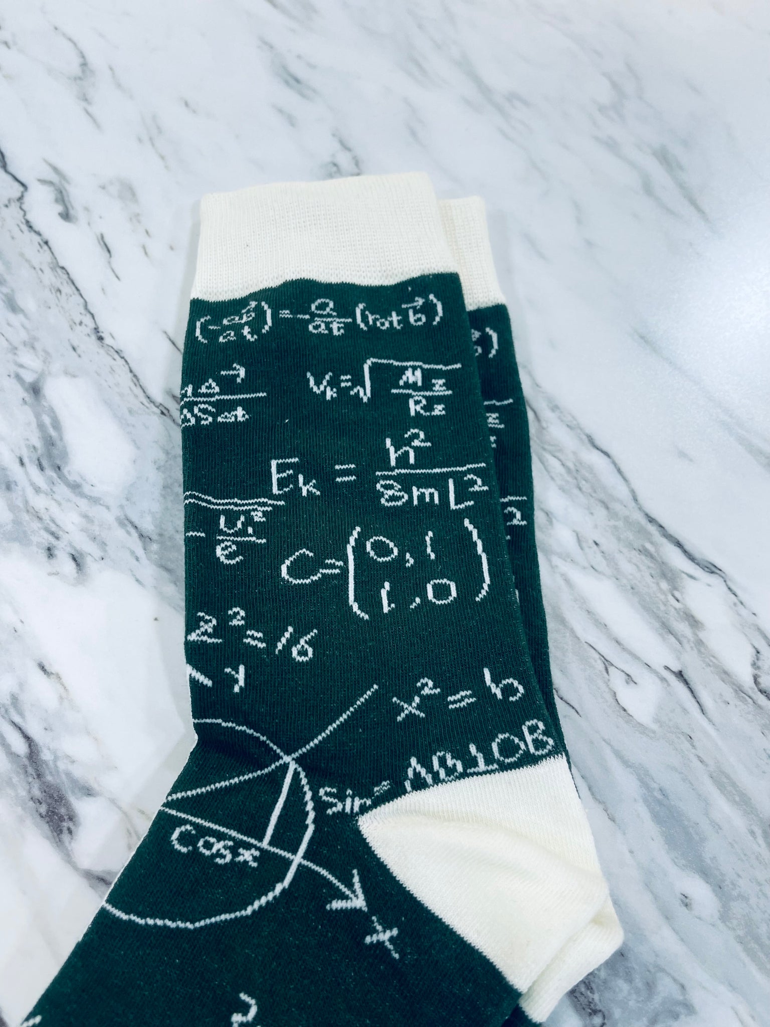 "Equation" student/ teacher socks