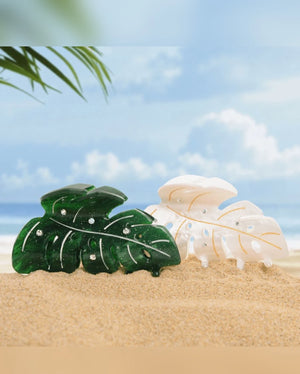 “Tropical Travels” claw clip