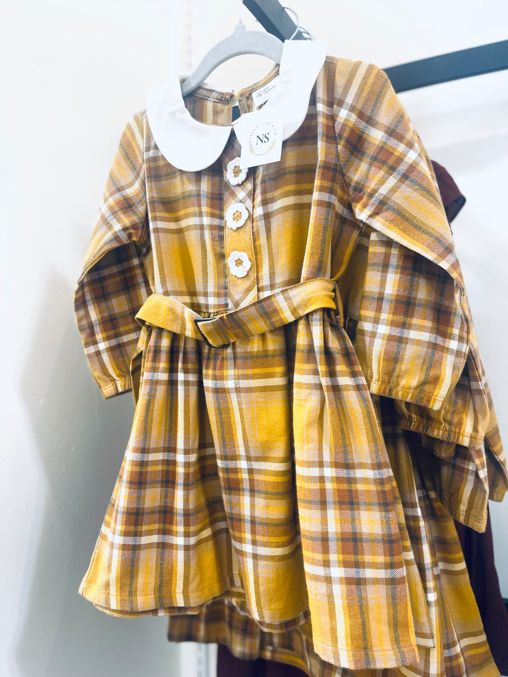 "Pumpkin Patch Twirl" girl's dress