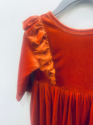 "Little Pumpkin Spice" girls dress