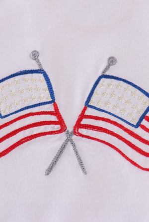 "Little Independence" boy's short set