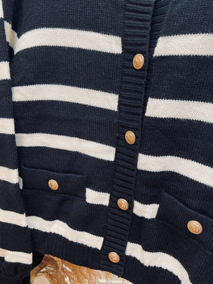 "Classier in Stripes" Sweater