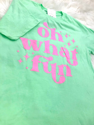 "Oh What Fun" t-shirt