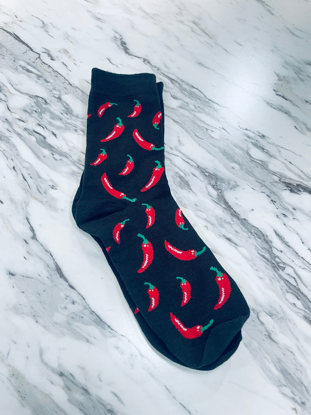 "On Fire" mens socks