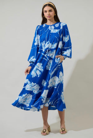 “Floral Elegance” dress