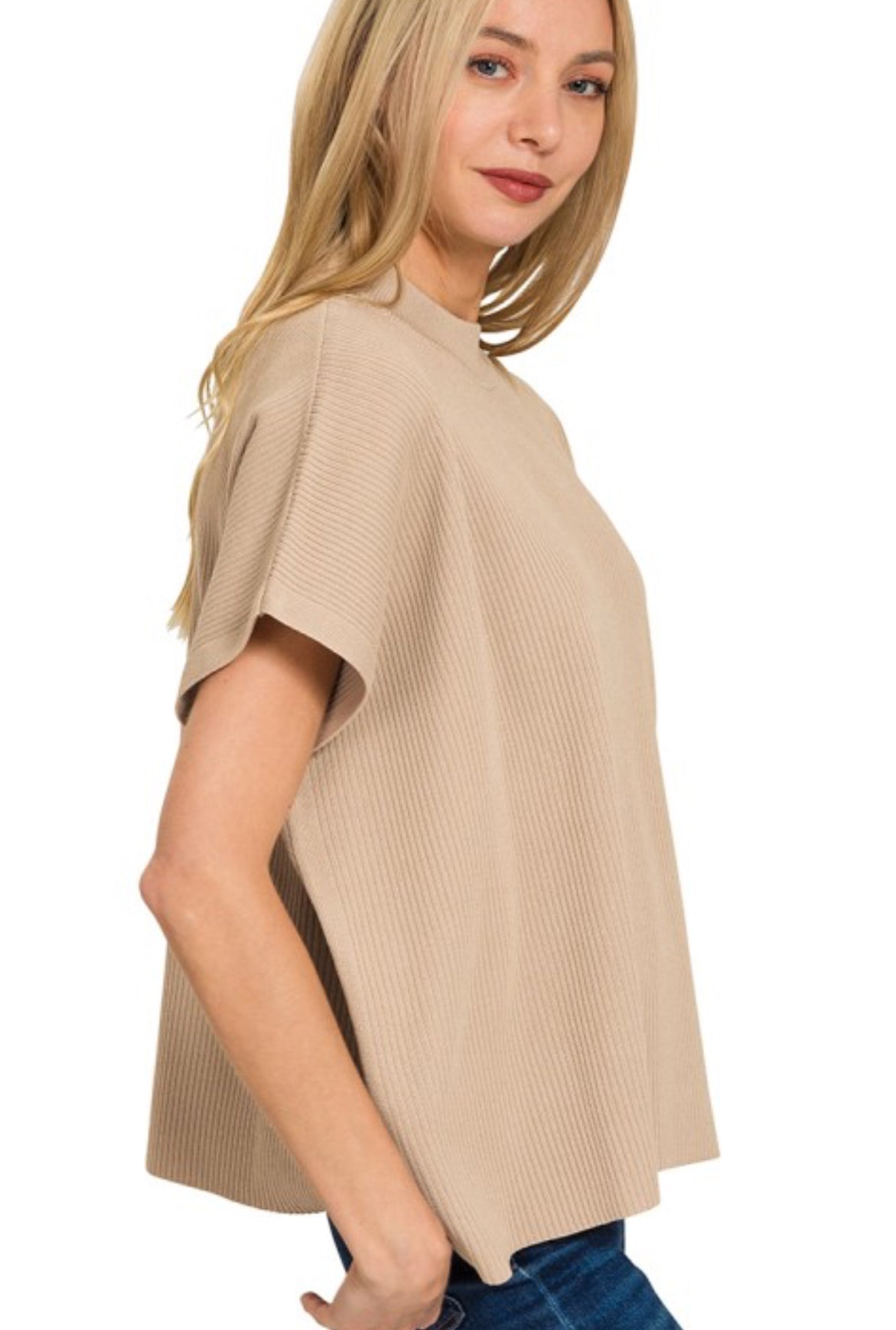 “Simply Me” (Lt Mocha) top