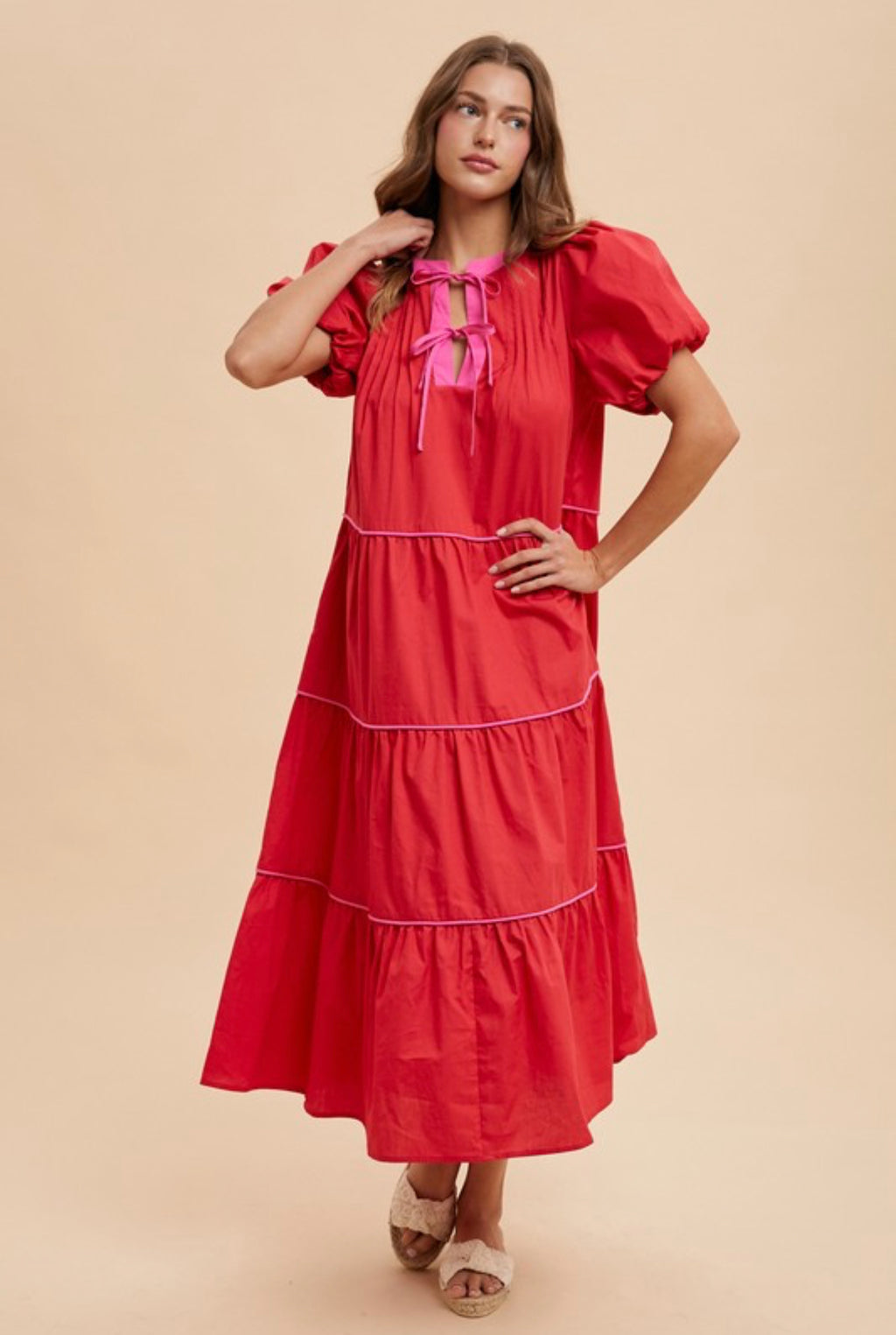 “Heart Stealer” (red/pink) dress