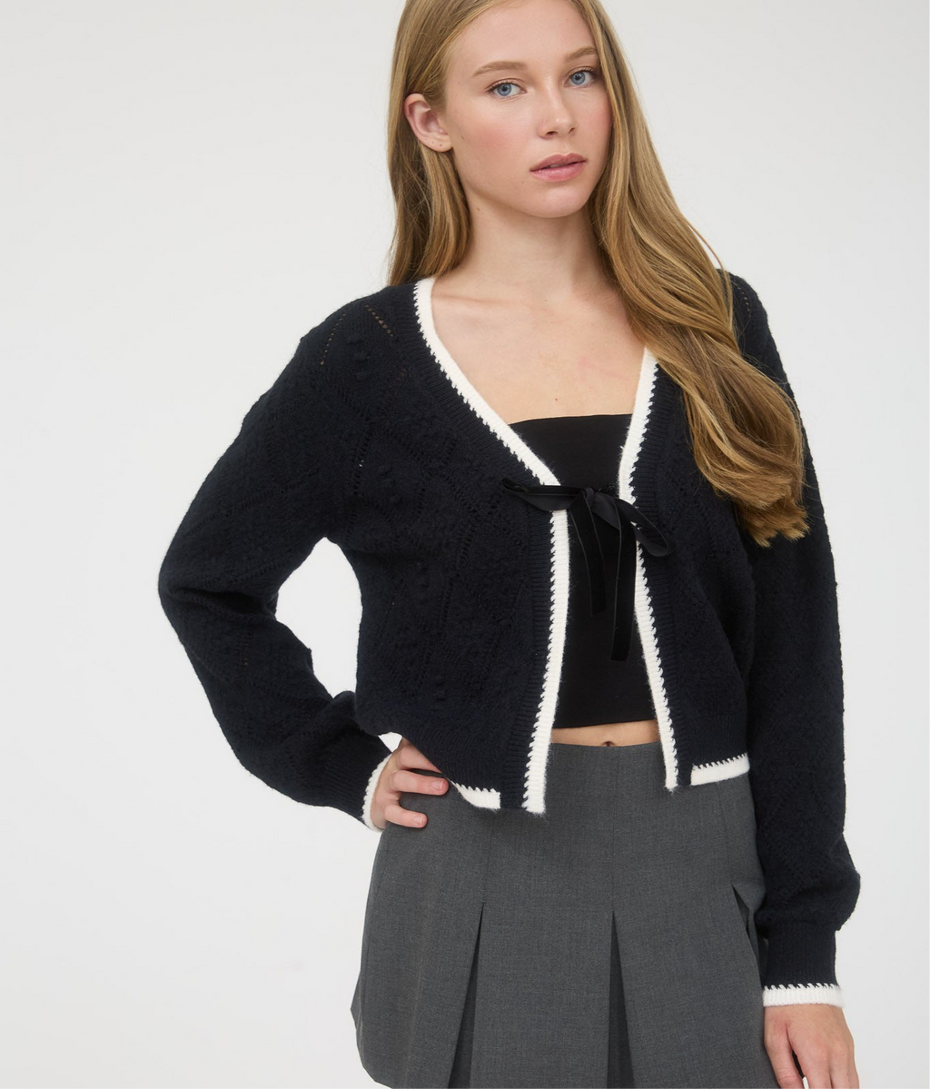 "Midnight Paris" Cardigan