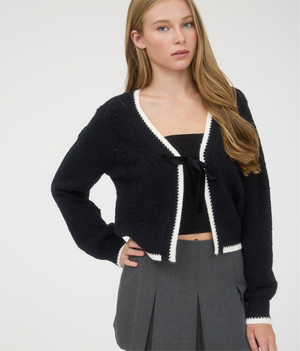 "Midnight Paris" Cardigan