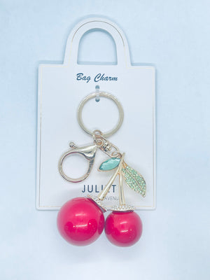 Cherry Bag Charm