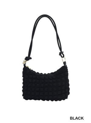 "Head In The Clouds" (black) purse