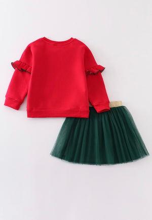 “Waiting On Christmas” skirt or shirt (sold separately)