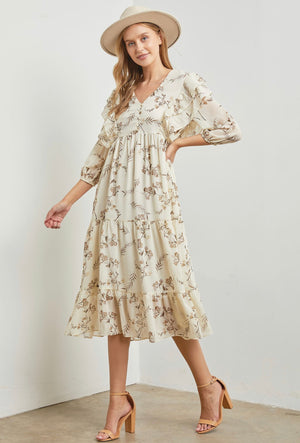 "Lighthearted Neutrals" dress