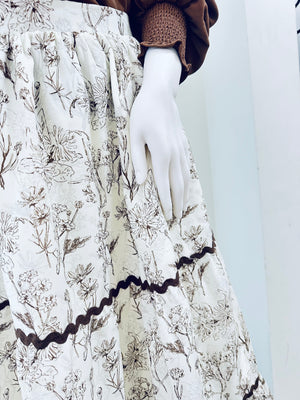 "Timeless Bloom" skirt