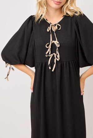 “Chase The Feeling” (black) plus dress