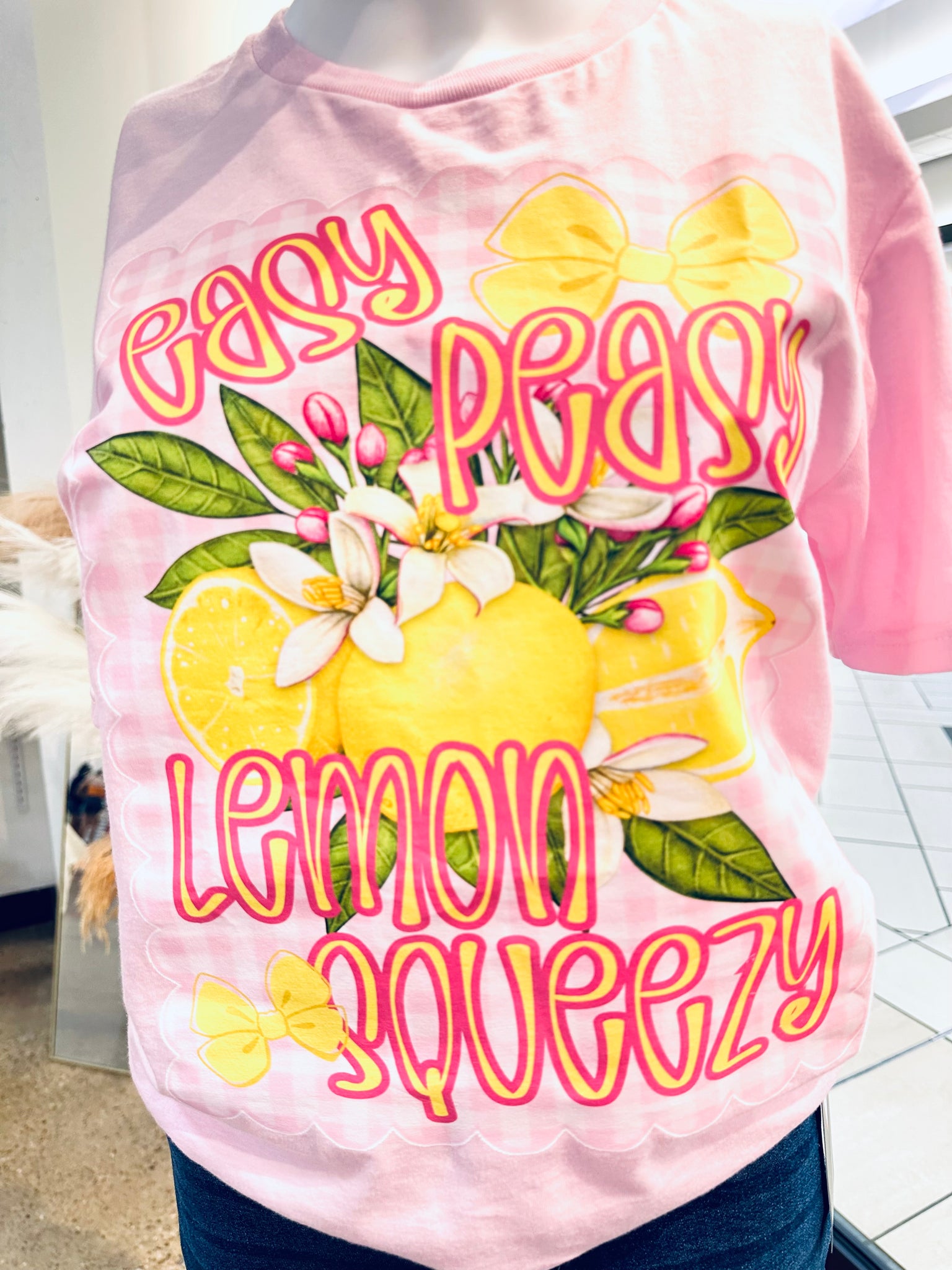 “Easy Peasy Lemon Squeezy” T-shirt