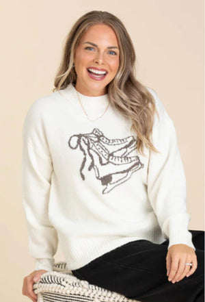 "Skate Your Way Through" sweater
