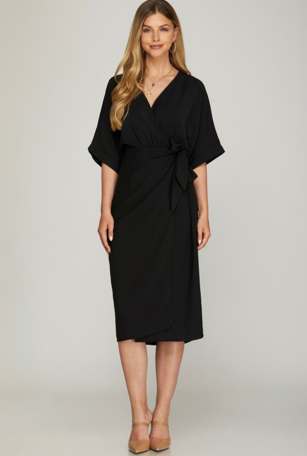 "Night and Day" (black) dress