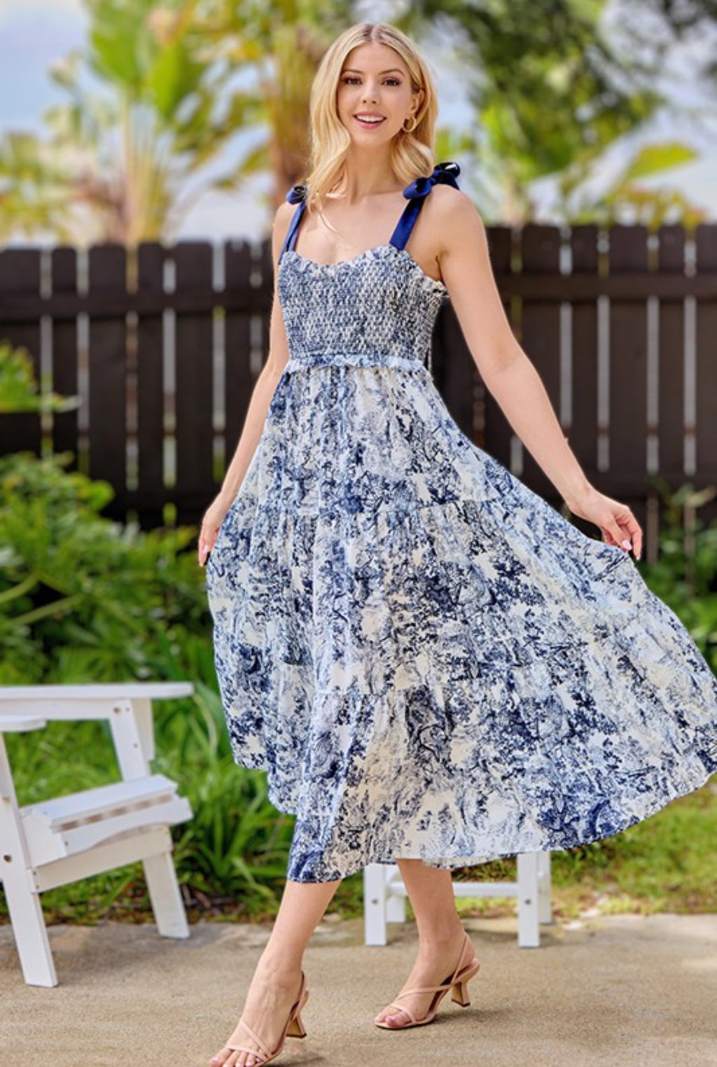 "Cottage Cutie" jumper dress