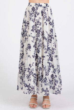 “Floral Whispers” skirt