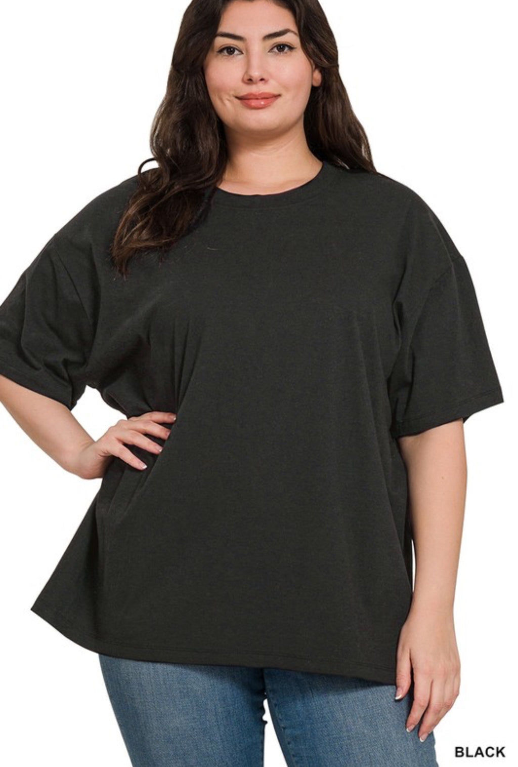 "Busy and Basic" (black) plus t-shirt